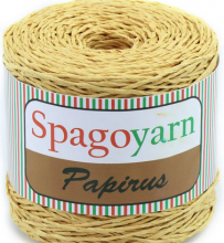 Papirus SpagoYarn-охра
